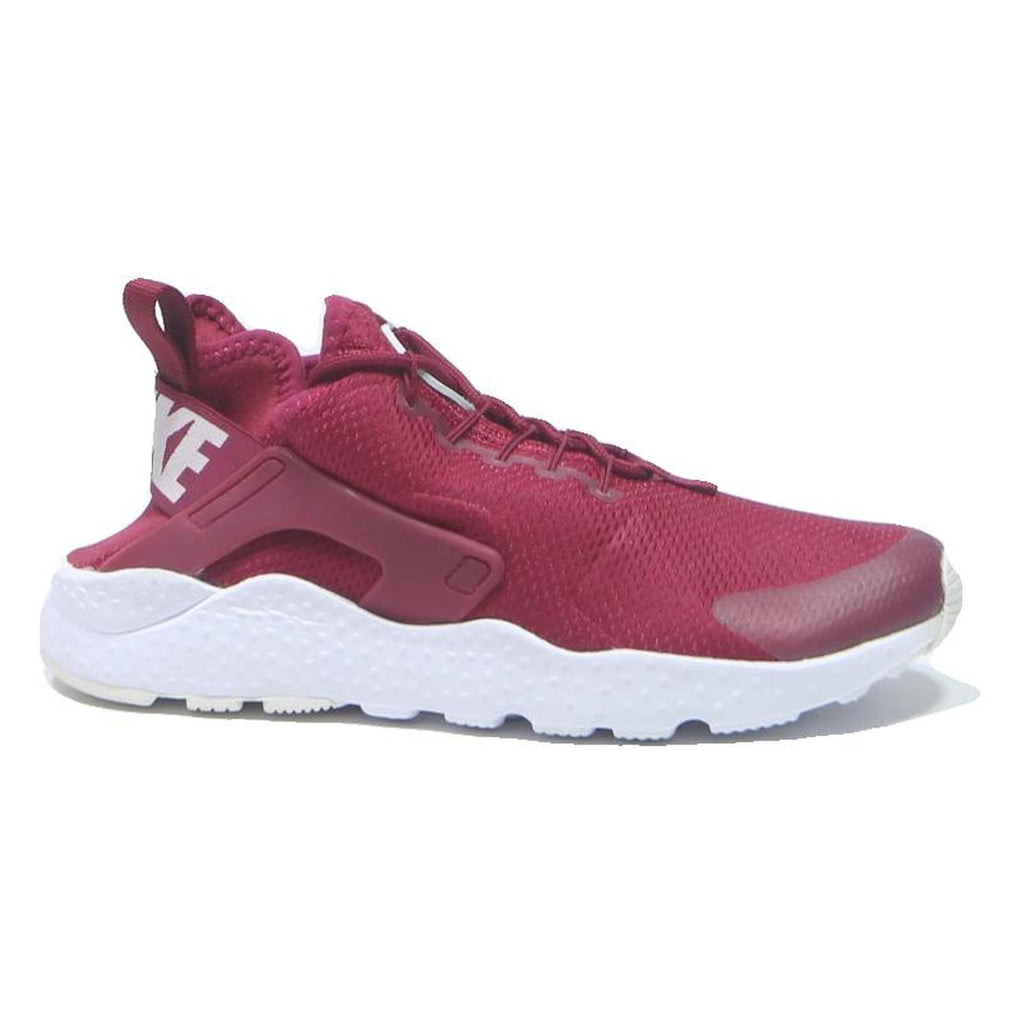 NIKE Huarache Run Ultra Womens Trainers Burgundy Synthetic UK 4.5 Lightweight