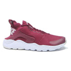 NIKE Huarache Run Ultra Womens Trainers Burgundy Synthetic UK 4.5 Lightweight