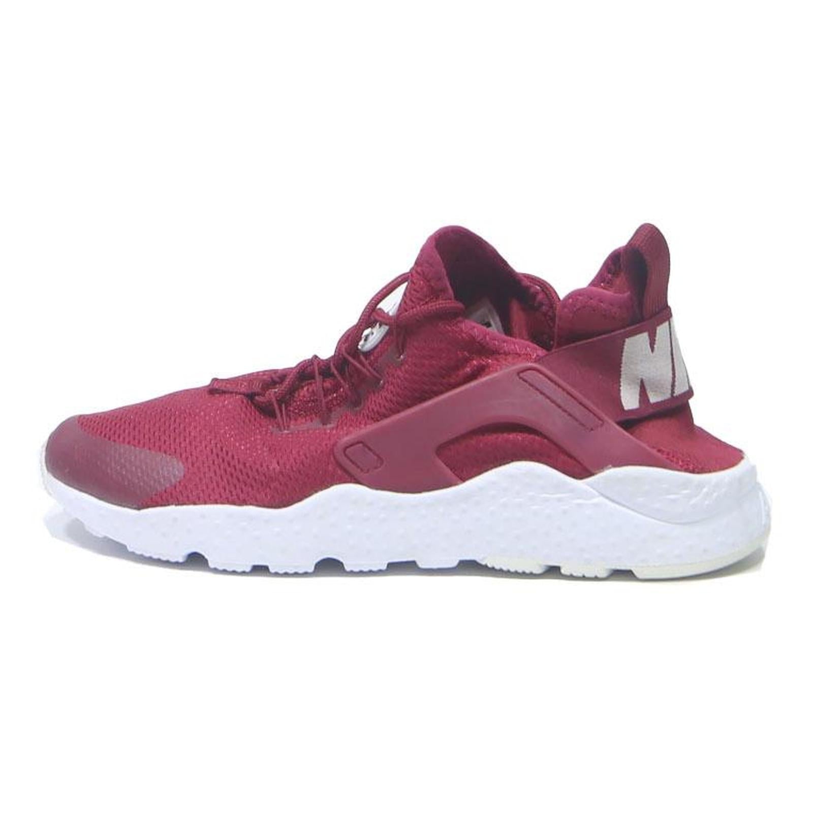 NIKE Huarache Run Ultra Womens Trainers Burgundy Synthetic UK 4.5 Lightweight