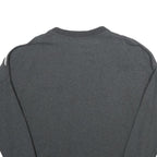 ALL SAINTS Womens Grey Pullover Crew Neck Sweatshirt S Cut-Out Shoulder Relaxed