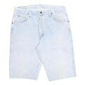 WRANGLER Mens Denim Light Blue Cotton Shorts L W36 Casual Relaxed Fit