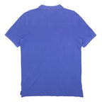 NIKE Mens Blue Chelsea FC Short Sleeve Polo Shirt M Cotton Sportswear