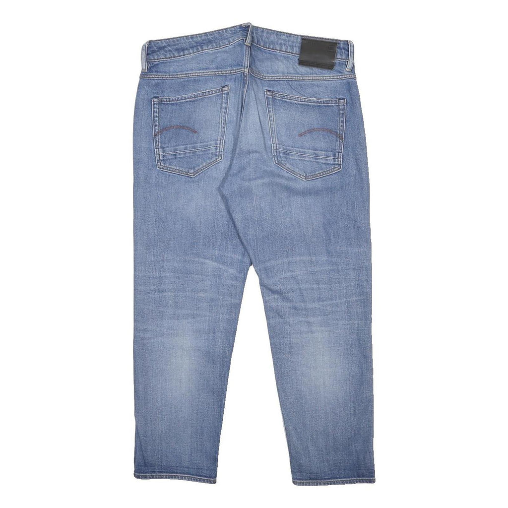G-STAR Womens Regular Fit Blue Denim Jeans W31 L24 Zip Closure