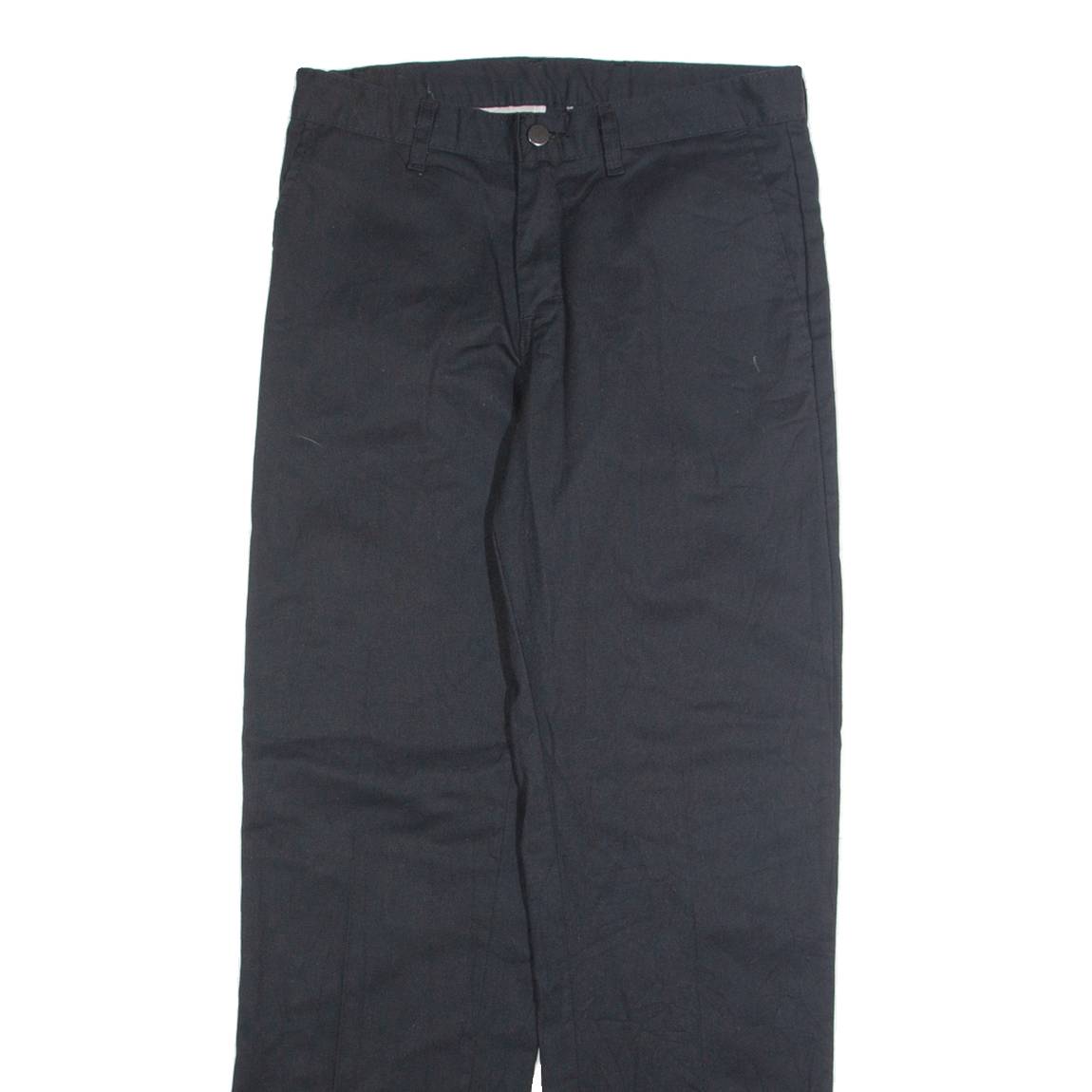 DICKIES Chino Mens Trousers Black Regular Straight W30 L32