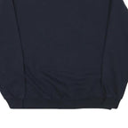 CHAMPION Mens Navy Blue UCSB Alumni Crew Neck L Cotton Blend Sweatshirt