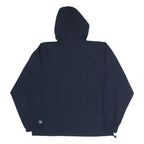 CHAMPION Mens Navy Blue Hopkins Zip Jacket M Polyester Hooded Casual Sportswear