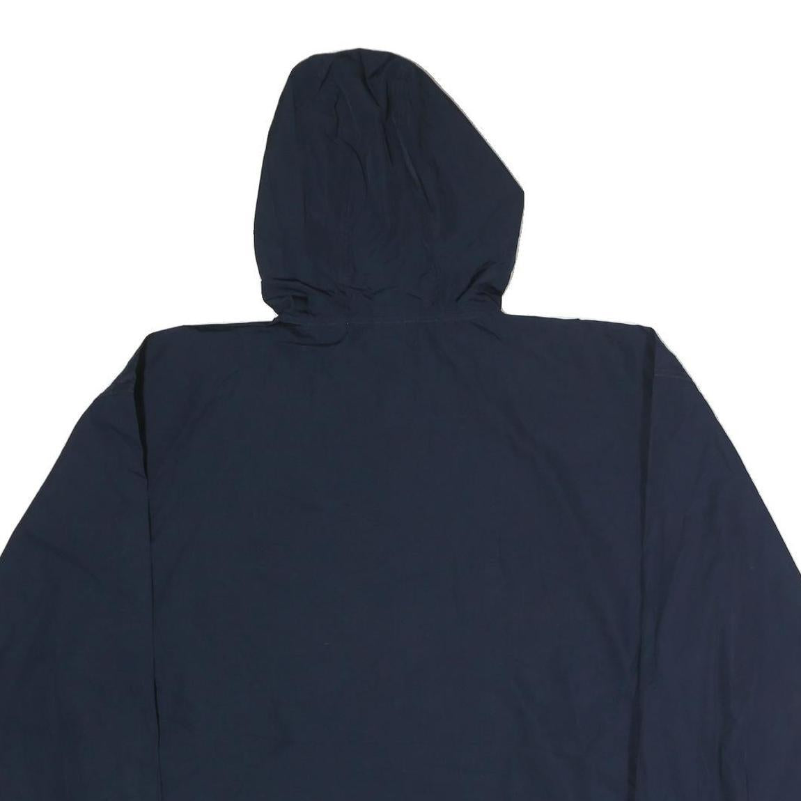 CHAMPION Mens Navy Blue Hopkins Zip Jacket M Polyester Hooded Casual Sportswear
