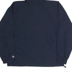 CHAMPION Mens Navy Blue Hopkins Zip Jacket M Polyester Hooded Casual Sportswear
