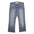 LEVI'S 527 Bootcut Mens Blue Cotton Denim Relaxed Jeans W32 L26 Classic Casual
