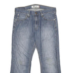 LEVI'S 527 Bootcut Mens Blue Cotton Denim Relaxed Jeans W32 L26 Classic Casual