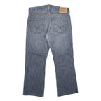 LEVI'S 527 Bootcut Mens Blue Cotton Denim Relaxed Jeans W32 L26 Classic Casual