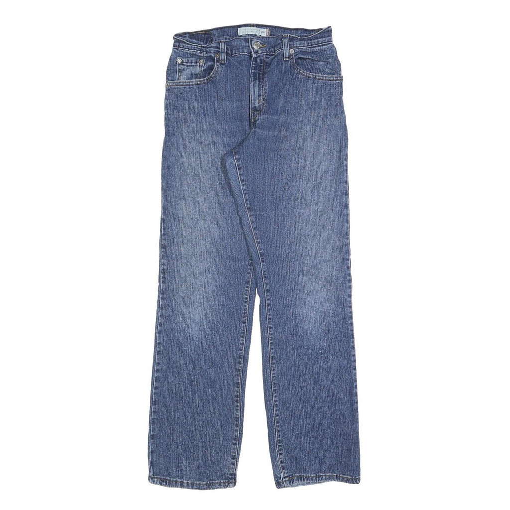 LEVI'S 550 Straight Womens Jeans Blue Relaxed Straight Denim Medium Wash W28 L30