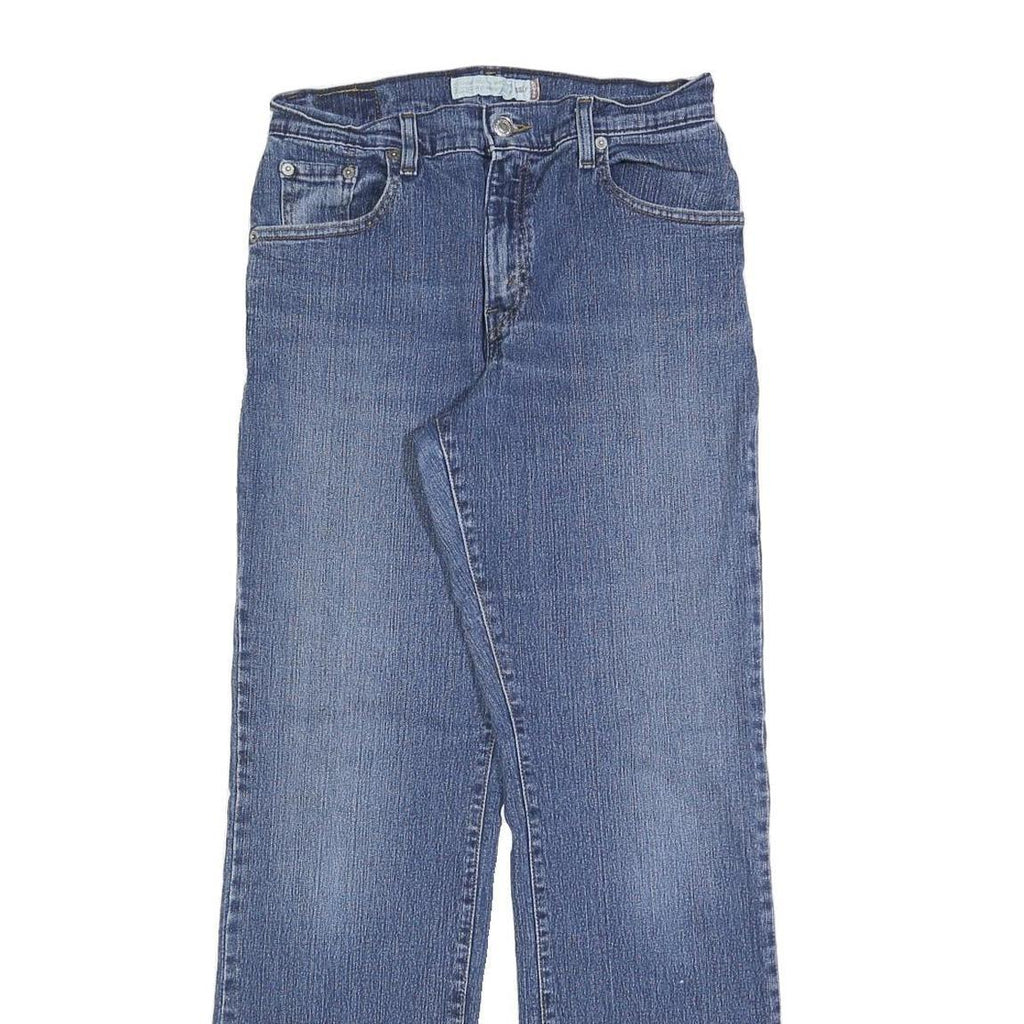 LEVI'S 550 Straight Womens Jeans Blue Relaxed Straight Denim Medium Wash W28 L30