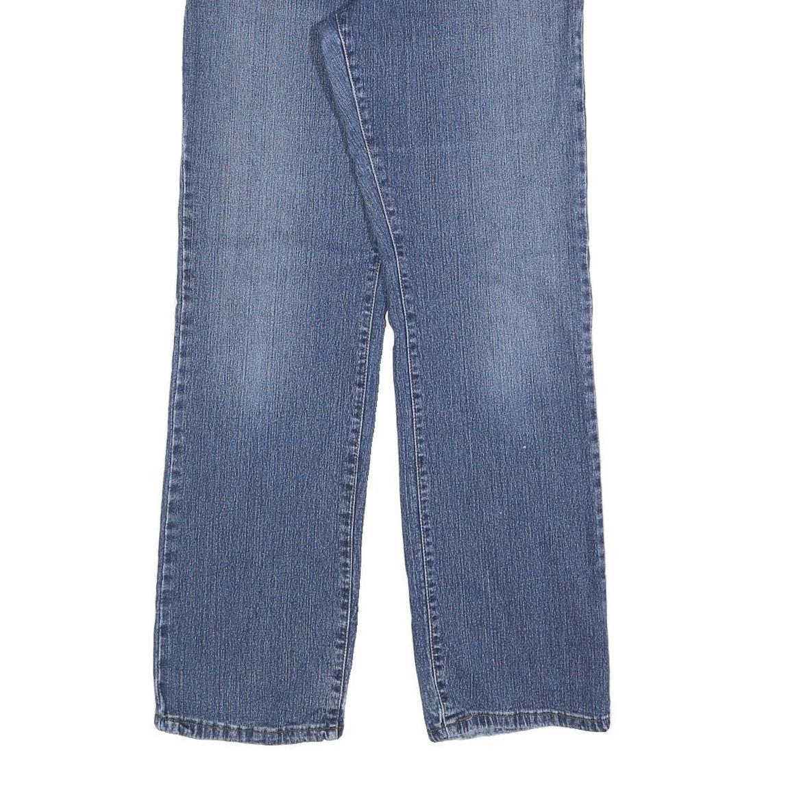 LEVI'S 550 Straight Womens Jeans Blue Relaxed Straight Denim Medium Wash W28 L30