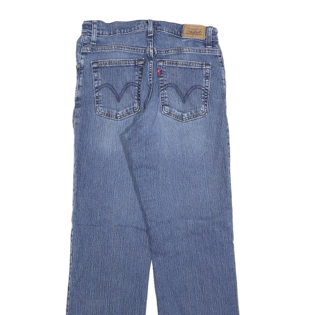 LEVI'S 550 Straight Womens Jeans Blue Relaxed Straight Denim Medium Wash W28 L30