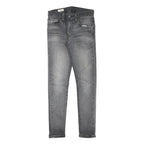 LEVI'S Mens Jeans Grey Slim Skinny Denim Medium W27 L29 Stylish Casual