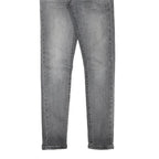 LEVI'S Mens Jeans Grey Slim Skinny Denim Medium W27 L29 Stylish Casual