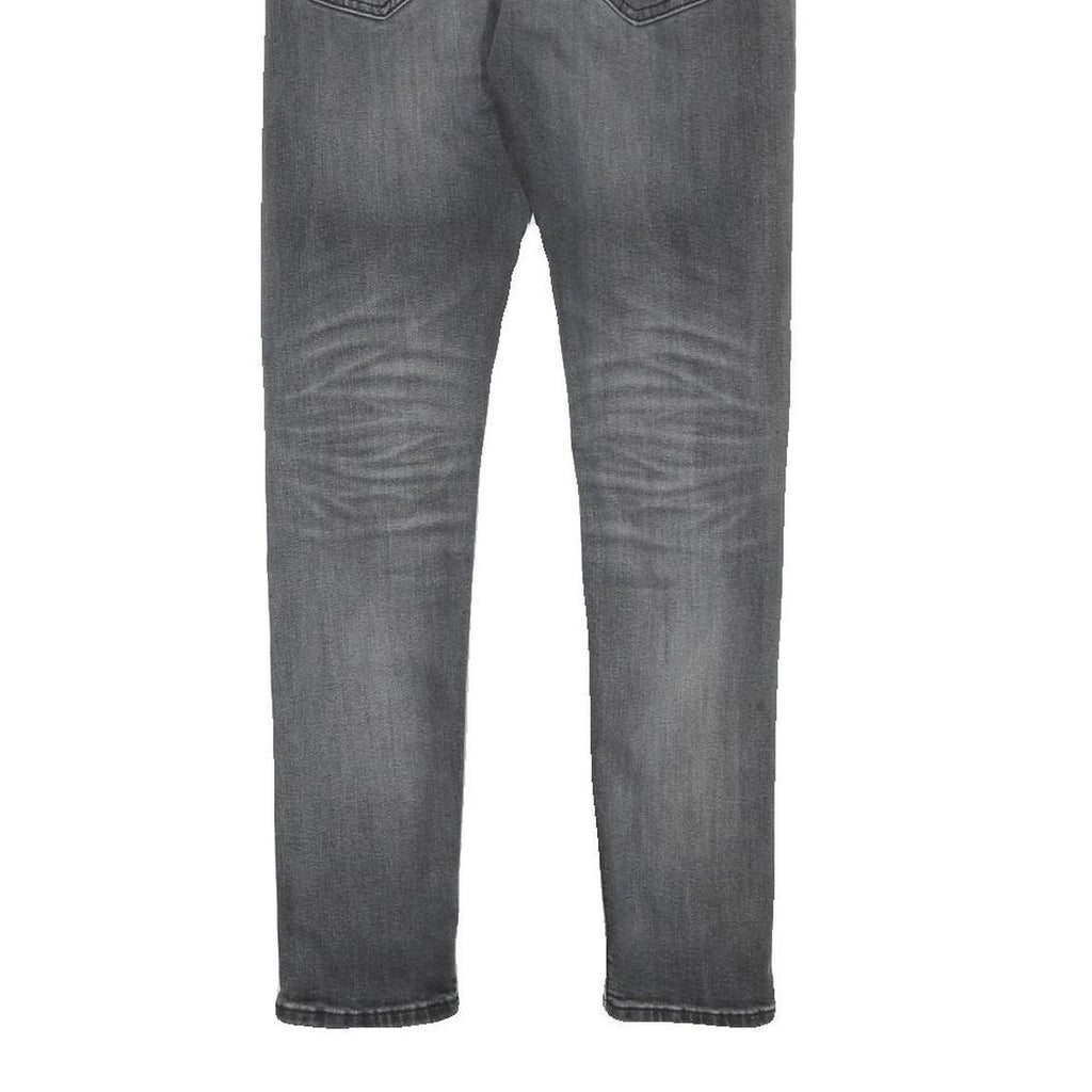 LEVI'S Mens Jeans Grey Slim Skinny Denim Medium W27 L29 Stylish Casual