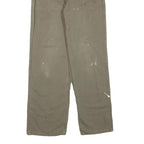 CARHARTT Womens Regular Fit Straight Leg Denim Beige W32 L30 Durable Workwear