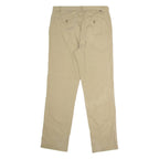 NAUTICA Beacon Chino Mens Twill Trousers Beige Regular Straight W30 L32