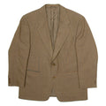 Mens Blazer Jacket Brown L
