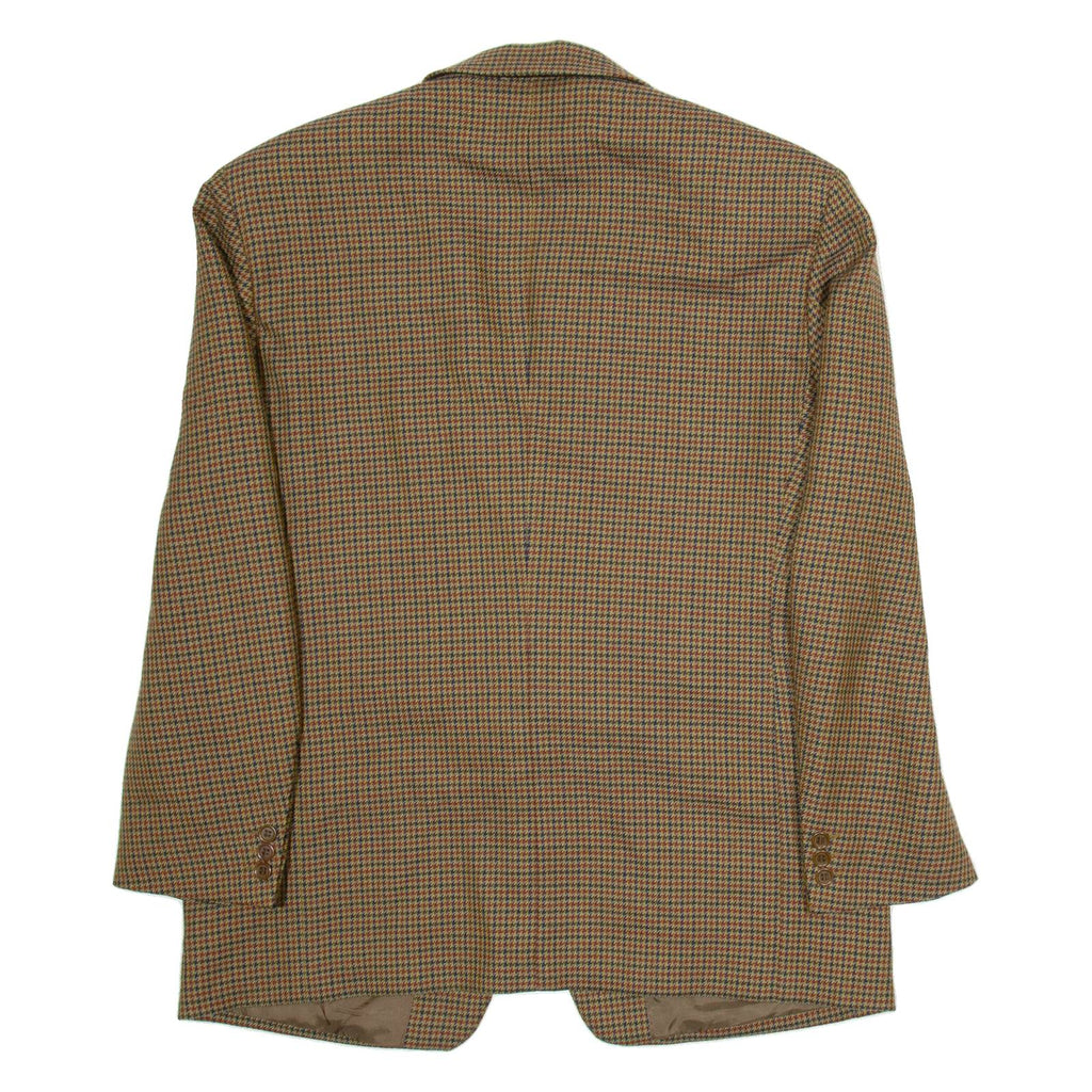 Mens Blazer Jacket Brown L