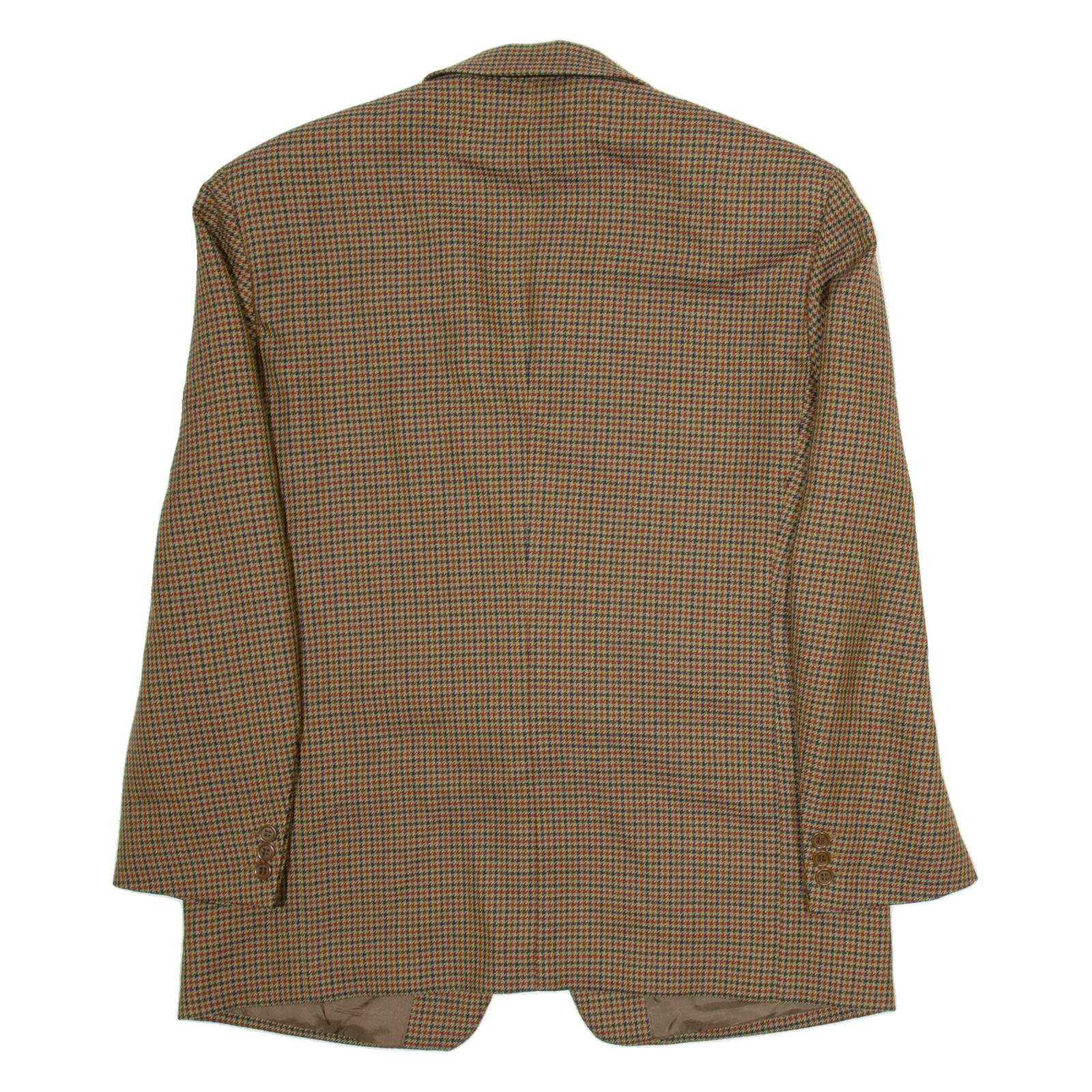 Mens Blazer Jacket Brown L