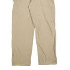CARHARTT Mens Beige Regular Fit Straight Cotton Blend Jeans W34 L32 Workwear Zip
