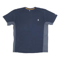 CARHARTT Mens Blue & Grey Modern T-Shirt L Short Sleeve Crew Neck Cotton Blend