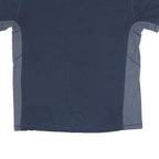 CARHARTT Mens Blue & Grey Modern T-Shirt L Short Sleeve Crew Neck Cotton Blend