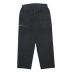 RED KAP Mens Cotton Blend Black Relaxed Straight Trousers W31 L29 Workwear