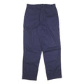 TCP Mens Cotton Blend Navy Relaxed Zip Trousers W32 L32 Casual Workwear