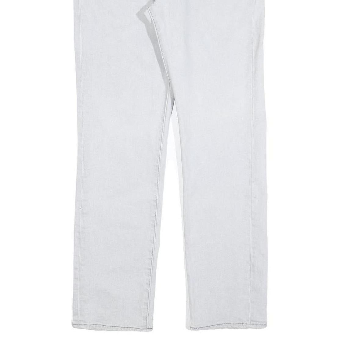 LEVI'S 511 BIG E Mens Jeans White Slim Straight Denim W30 L30 Classic Cotton