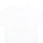 CHAMPION Mens White 2022 National Champions Graphic T-Shirt M Short Sleeve Crew