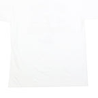 CHAMPION Mens White 2022 National Champions Graphic T-Shirt M Short Sleeve Crew