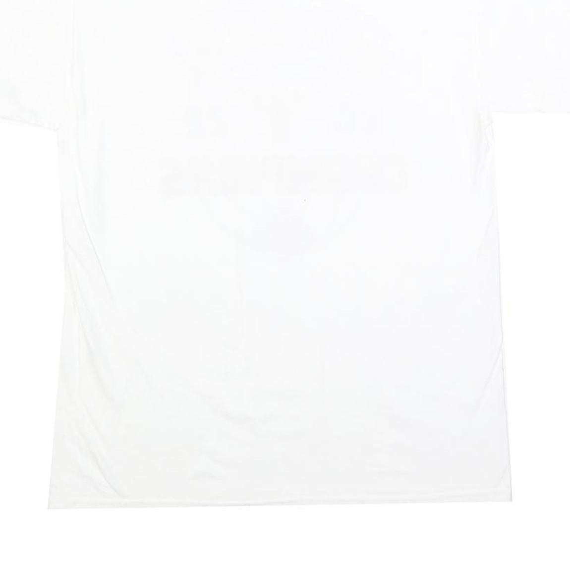 CHAMPION Mens White 2022 National Champions Graphic T-Shirt M Short Sleeve Crew