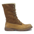 TIMBERLAND Womens Leather Lace-Up High Boots Brown UK 5.5 Winter Footwear