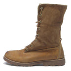 TIMBERLAND Womens Leather Lace-Up High Boots Brown UK 5.5 Winter Footwear