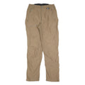 MILLET Mens Polyester Blend Beige Slim Straight Trousers W28 L30 Outdoor Casual