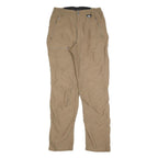 MILLET Mens Polyester Blend Beige Slim Straight Trousers W28 L30 Outdoor Casual