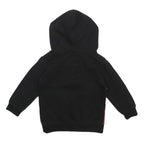 AIR JORDAN Boys Black & Red Hoodie 18 Months XXS Cotton Blend Pullover Sports