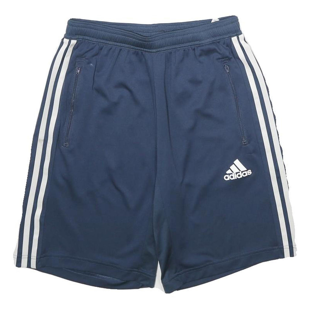 ADIDAS Mens Shorts Navy Blue Casual S W26 Polyester Sportswear