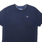ADIDAS ORIGINALS Mens Blue Crew Neck M Cotton Blend Casual Sweatshirt
