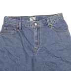 LEVI'S Womens Denim Blue Casual Shorts XL W32 Classic Fit Summer Denim