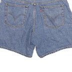 LEVI'S Womens Denim Blue Casual Shorts XL W32 Classic Fit Summer Denim