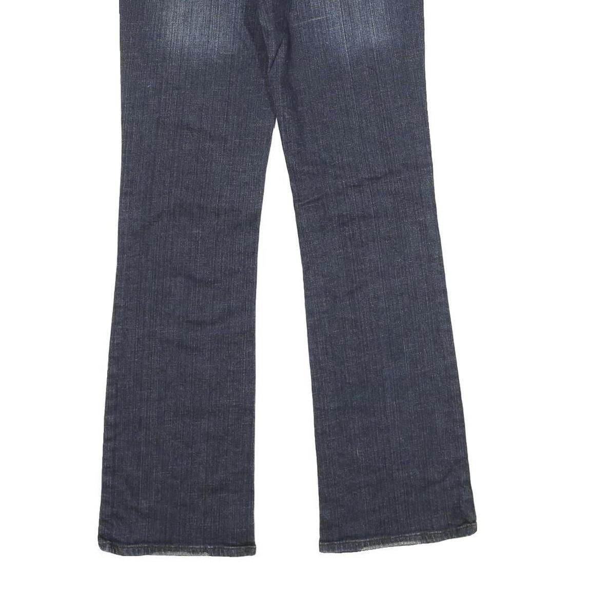 REFUGE DENIM Womens Jeans Blue Regular Bootcut Denim Medium W28 L30 Stylish