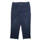 DICKIES Mens Trousers Blue Relaxed Straight W36 L30