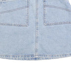 BDG Womens Blue Denim Mini Skirt Cotton Blend XS Casual Everyday Zip Closure