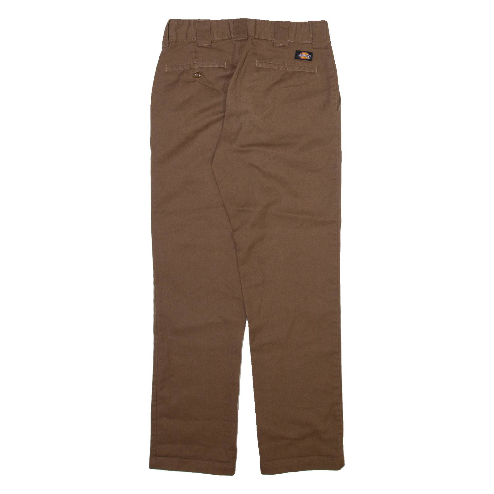 DICKIES Mens Trousers Brown Regular Straight W29 L30