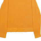 GANT Mens Orange Plain Cotton Jumper Crew Neck Basic Knit S Lightweight